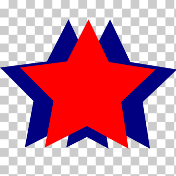 SVG Red and blue stars SVG Red and blue stars