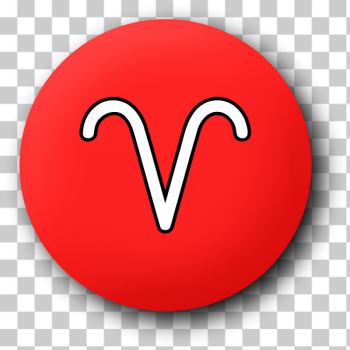 SVG Red Aries sign SVG Red Aries sign