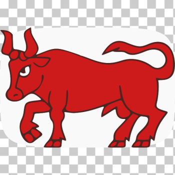 SVG Red bull vector art SVG Red bull vector art