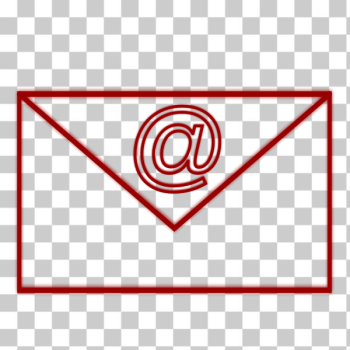 SVG Red e-mail icon SVG Red e-mail icon