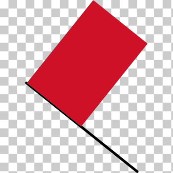 SVG Red flag