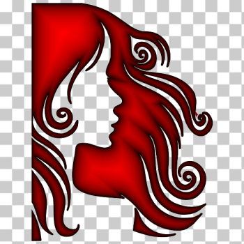 SVG Red-haired female SVG Red-haired female