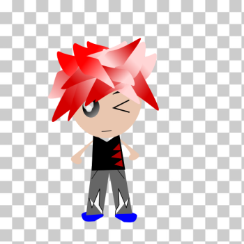 SVG Red-Haired Guy SVG Red-Haired Guy
