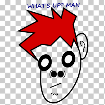 SVG Red-haired man SVG Red-haired man