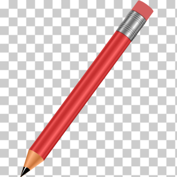 SVG Red pencil vector image SVG Red pencil vector image