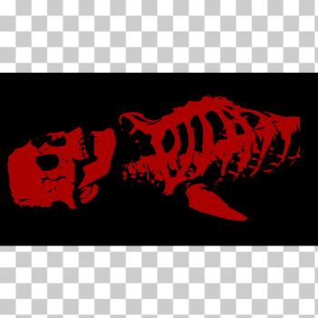 SVG Red skeleton SVG Red skeleton