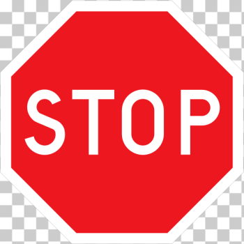 SVG Red STOP warning sign vector image SVG Red STOP warning sign vector image