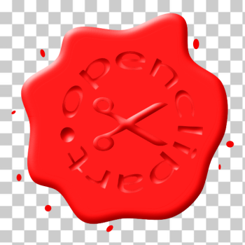 SVG Red wax seal image SVG Red wax seal image