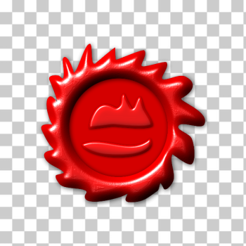 SVG Red-waxed seal SVG Red-waxed seal
