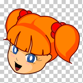 SVG Redhead anime girl SVG Redhead anime girl