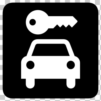 SVG Rent a car sign vector image SVG Rent a car sign vector image