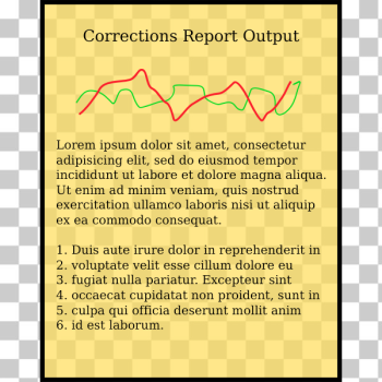SVG report page SVG report page