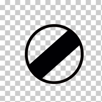 SVG Restriction ends road sign SVG Restriction ends road sign