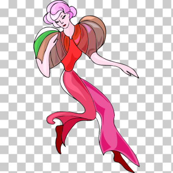 SVG Retro dancer illustration SVG Retro dancer illustration