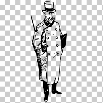SVG Retro gentleman image SVG Retro gentleman image