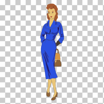 SVG Retro lady SVG Retro lady