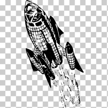 SVG Retro rocket SVG Retro rocket