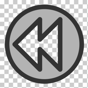 SVG Rewind icon