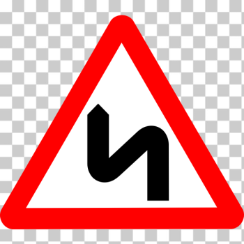SVG Road sign for attention SVG Road sign for attention