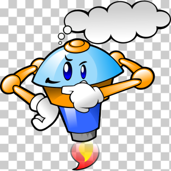 SVG Robot thinking SVG Robot thinking