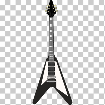 SVG Rock guitar music instrument