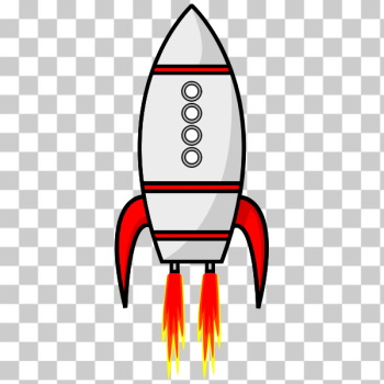 SVG Rocket flight
