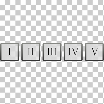 SVG Roman Numerals SVG Roman Numerals