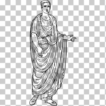 SVG Roman toga SVG Roman toga
