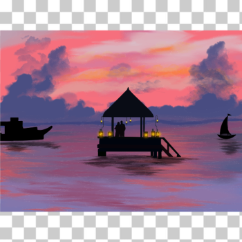 SVG Romantic scene SVG Romantic scene