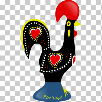 SVG Rooster of Barcelos SVG Rooster of Barcelos