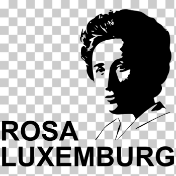 SVG Rosa Luxemburg image SVG Rosa Luxemburg image