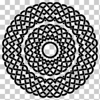 SVG Round decorative mandala SVG Round decorative mandala