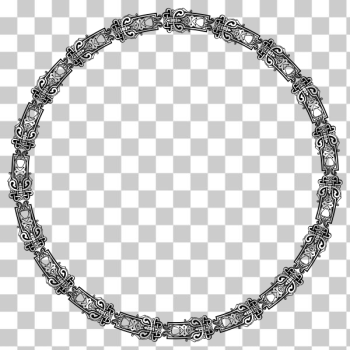 SVG Round interlocking frame