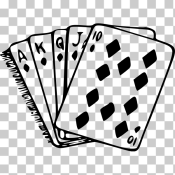 SVG Royal Flush
