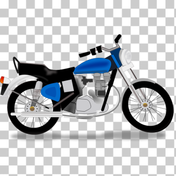 SVG Royal motorcycle vector