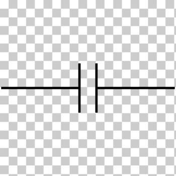 SVG RSA electronics capacitor symbol vector image SVG RSA electronics capacitor symbol vector image