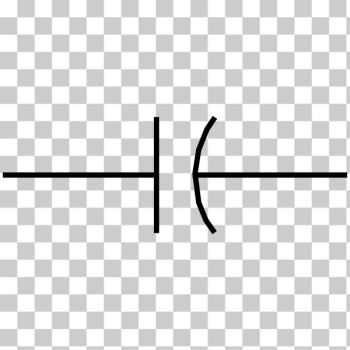 SVG RSA IEC capacitor symbol vector image SVG RSA IEC capacitor symbol vector image