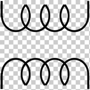 SVG RSA IEC transformer symbol vector illustration SVG RSA IEC transformer symbol vector illustration