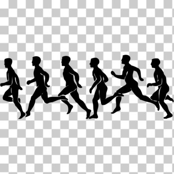 SVG running SVG running