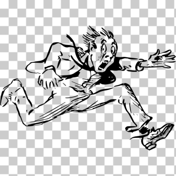 SVG Running Man 2 SVG Running Man 2