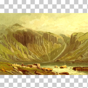 SVG Rural lake scene SVG Rural lake scene