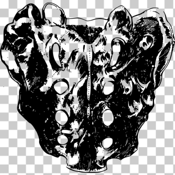 SVG Sacral bone