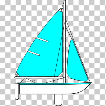 SVG Sailing Parts of Boat Illustration SVG Sailing Parts of Boat Illustration
