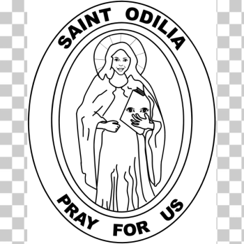 SVG Saint Odile icon SVG Saint Odile icon