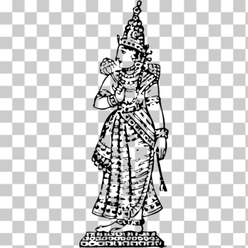 SVG Saraswati goddess of learning SVG Saraswati goddess of learning