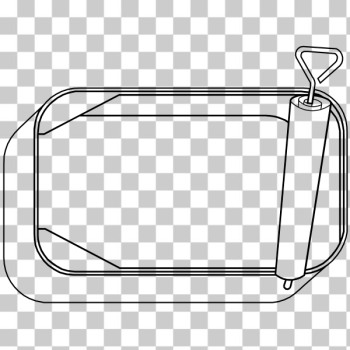 SVG Sardine can frame SVG Sardine can frame