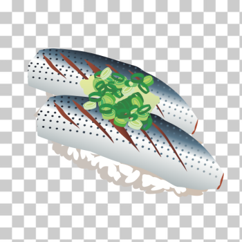 SVG Sardine sushi SVG Sardine sushi