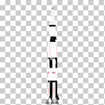 SVG Saturn V rocket SVG Saturn V rocket