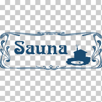 SVG Sauna sign SVG Sauna sign