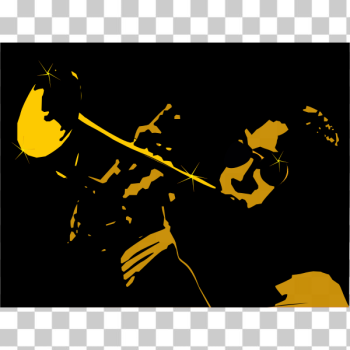 SVG Saxophone player vector image SVG Saxophone player vector image